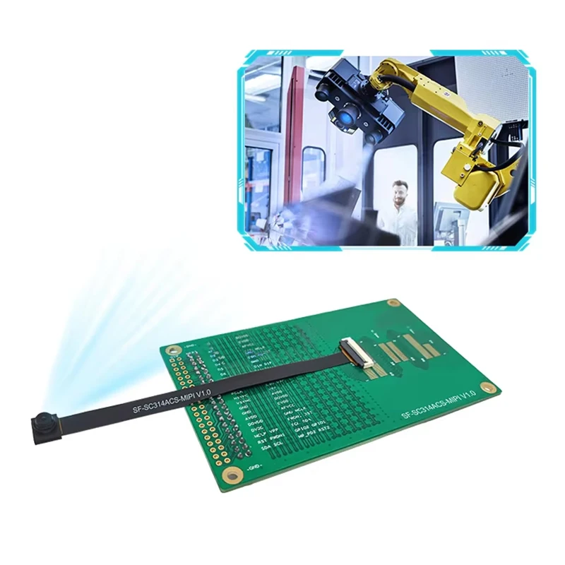 OEM Wide Angle Fixed Focus Lens 3D Scanning Mipi Sensor Camera Module BF314ACS Image Camera Sensor Module 1MP