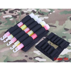 Emersongear Tactical Wargame Light Stick Pouch Molle Glow Stick Carrying Bag Panel Portable For Airsoft Hunting Plate Carrier