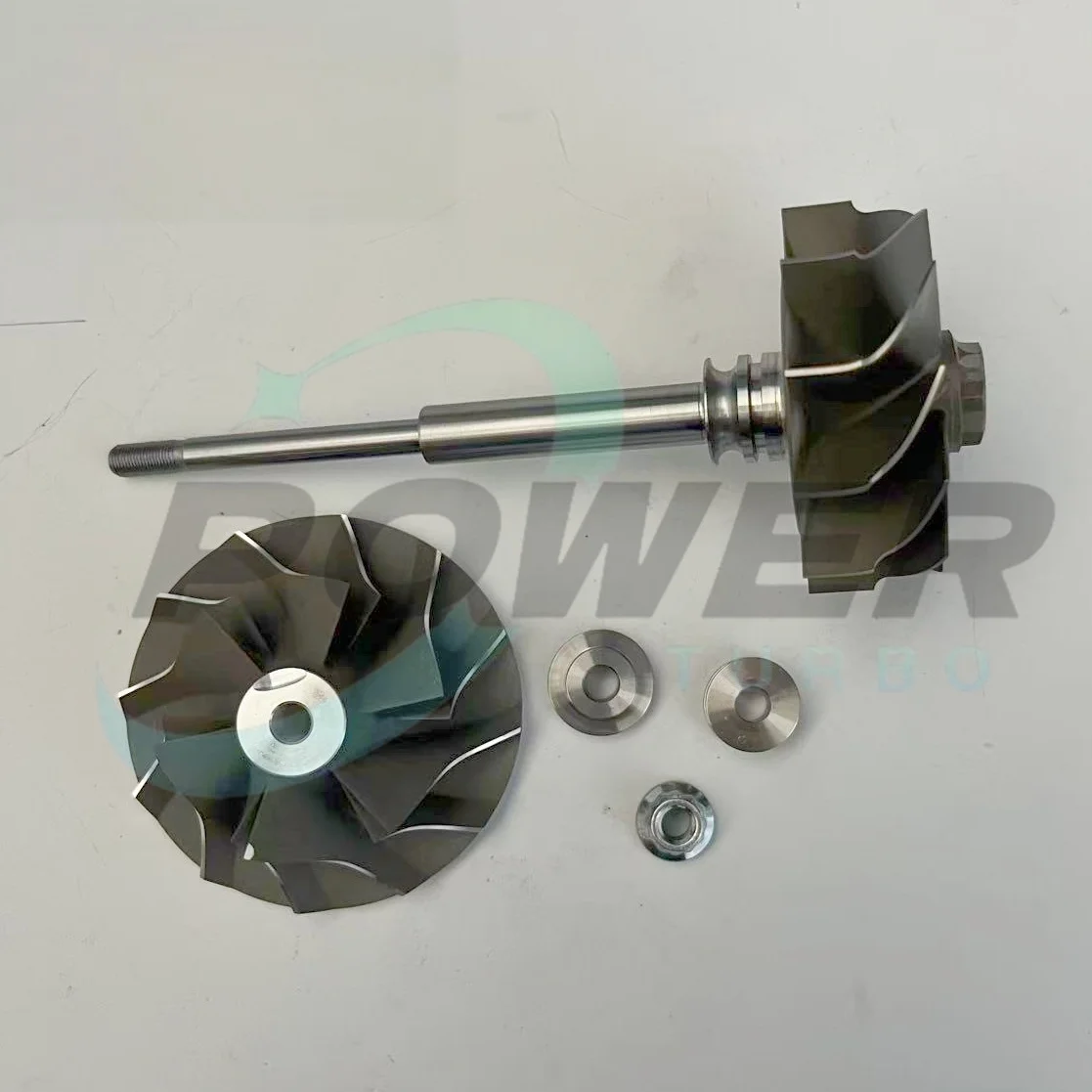 Turbocharger shaft and wheel CT16V 17201-30100 17201-0L040 Turbo rotor Impeller for Toyota Hilux SW4 Landcruiser D4D Prado Hilux