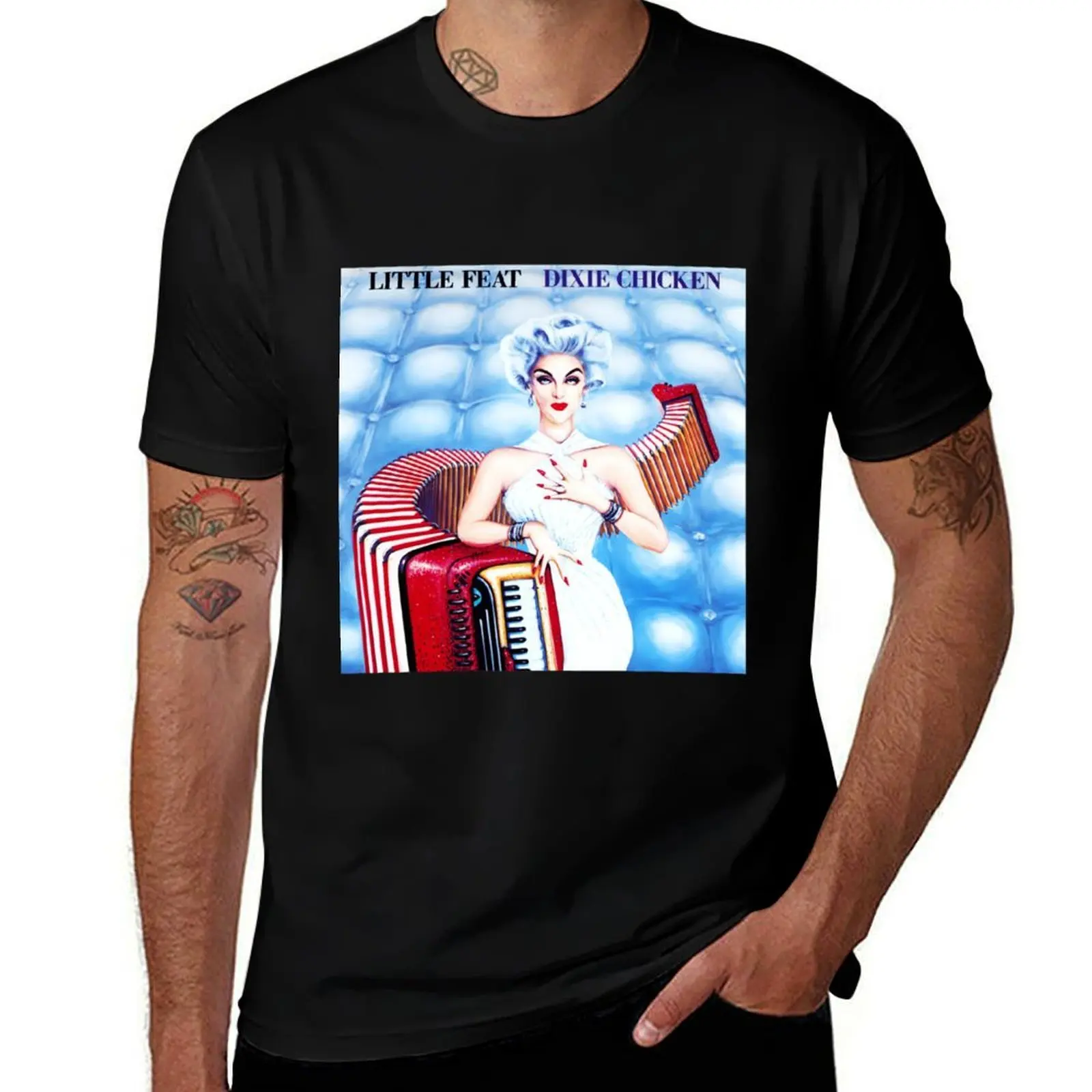 dixie chicken- little feat T-Shirt Plus Size Basic Cotton T-Shirt