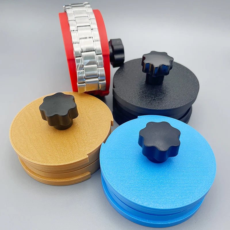Watch Band Polishing Jig Watchmaker Repair Tools Watch Strap Polishing Aid Adjustable Width Watch Band Polishing Accessories
