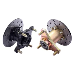 ATV four-wheel beach kart 50-110CC front wheel hub flange hole distance 78MM with 110MM brake disc 15MM shaft