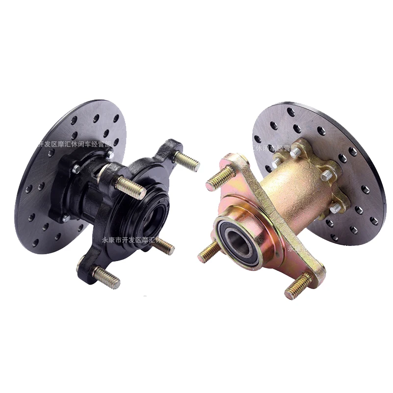 ATV four-wheel beach kart 50-110CC front wheel hub flange hole distance 78MM with 110MM brake disc 15MM shaft