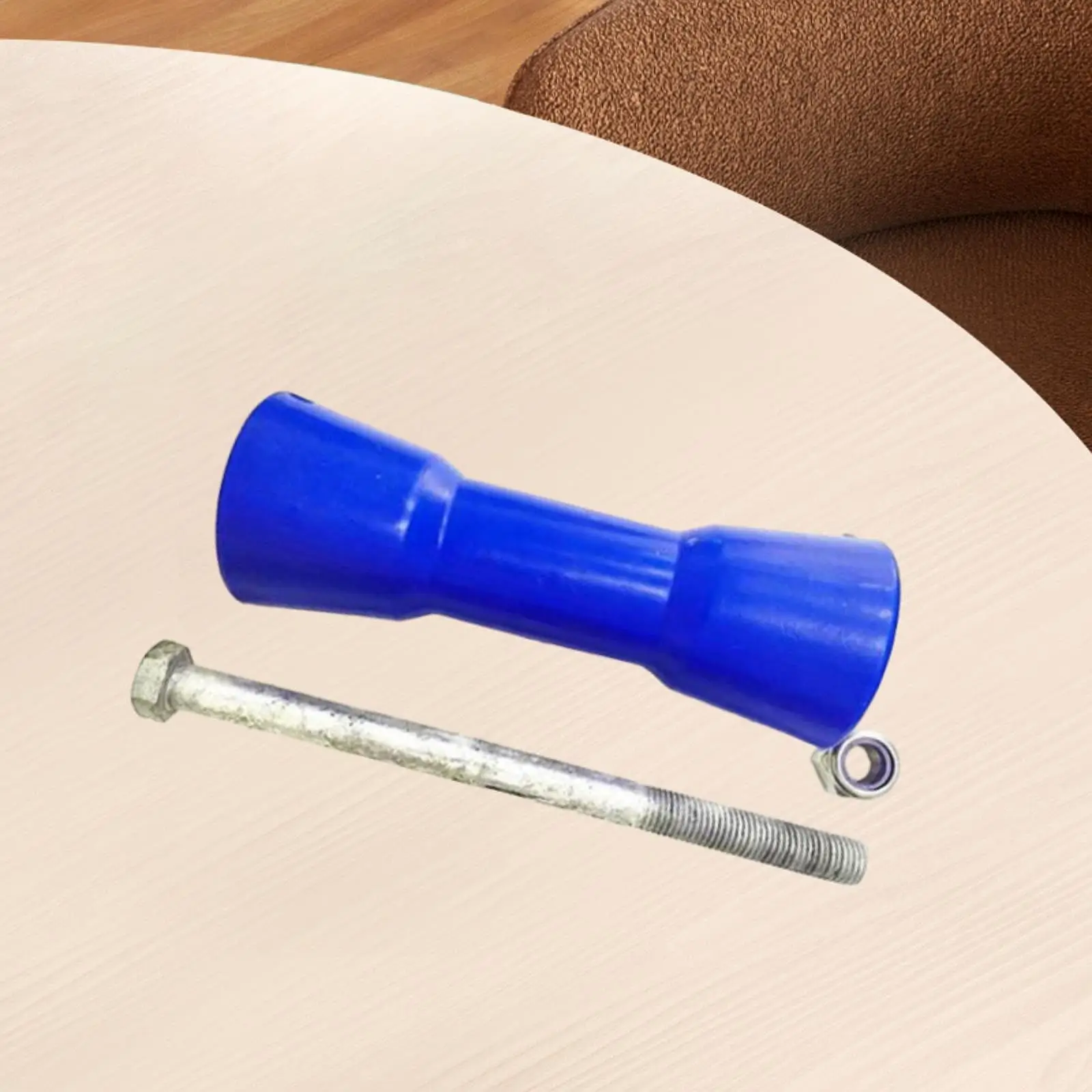 

Marine Trailer Bow Roller Set Sturdy Premium PVC Roller Blue Rolling Tool