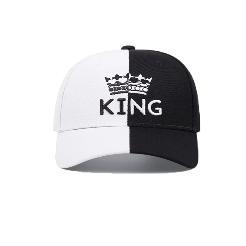 New Outdoor Sports  KING Embroidered Peaked Caps Men And Women Casual Couples Curved Brim Shade Baseball Cap