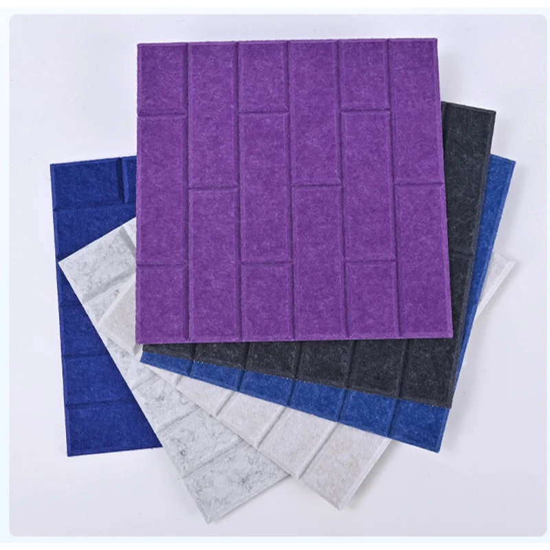Soundproof Pads Acoustic Wall Panels Decoration Sound-Absorbing Panels For Home Ceiling Decor Felt Cork Tiles Bulletin Pin Board