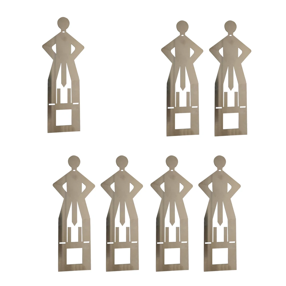 

Man-Shaped Funny Stainless Steel Hot Dog Sausage Stand Holder Reusable BBQ Sausage Stand For Outdoor Camping Grill Accessory