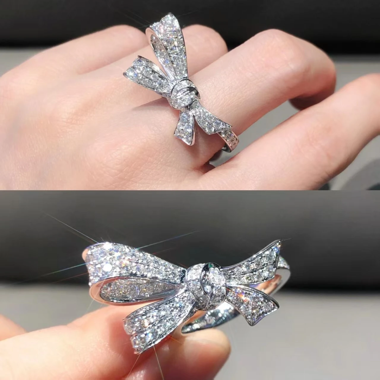 

High-end Unique Design Elegant Beautiful Fashion Luxury Jewelry Women's Exquisite Ring Valentine's Day Party Gifts anniversary