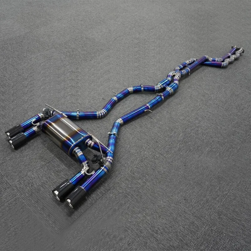 Suitable for M2 M3 M4 F87 F80 F82 titanium alloy valve middle tail section + four stainless steel tail throat