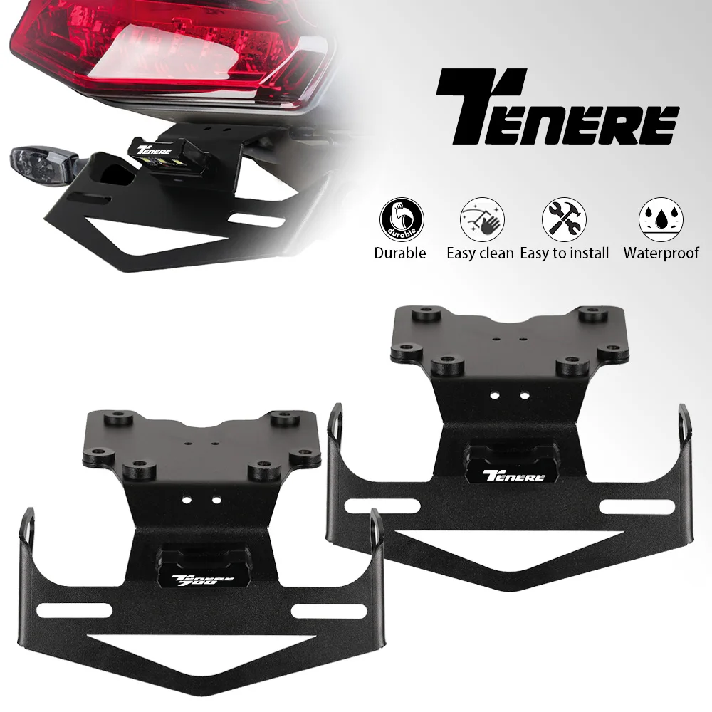 

2019-2023 FOR YAMAHA Tenere 700 RALLY XTZ700 XT700Z TX690Z XTZ690 TENERE T7 License Plate Bracket Holder 2020 2021 2022 XTZ 700