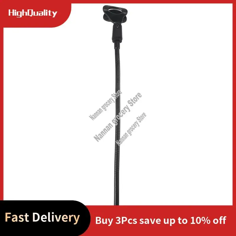 Flexible Gooseneck Microphone Stand With Desk Clamp For Radio Broadcasting Studio, Live Broadcast Equipment, Stations-Hot