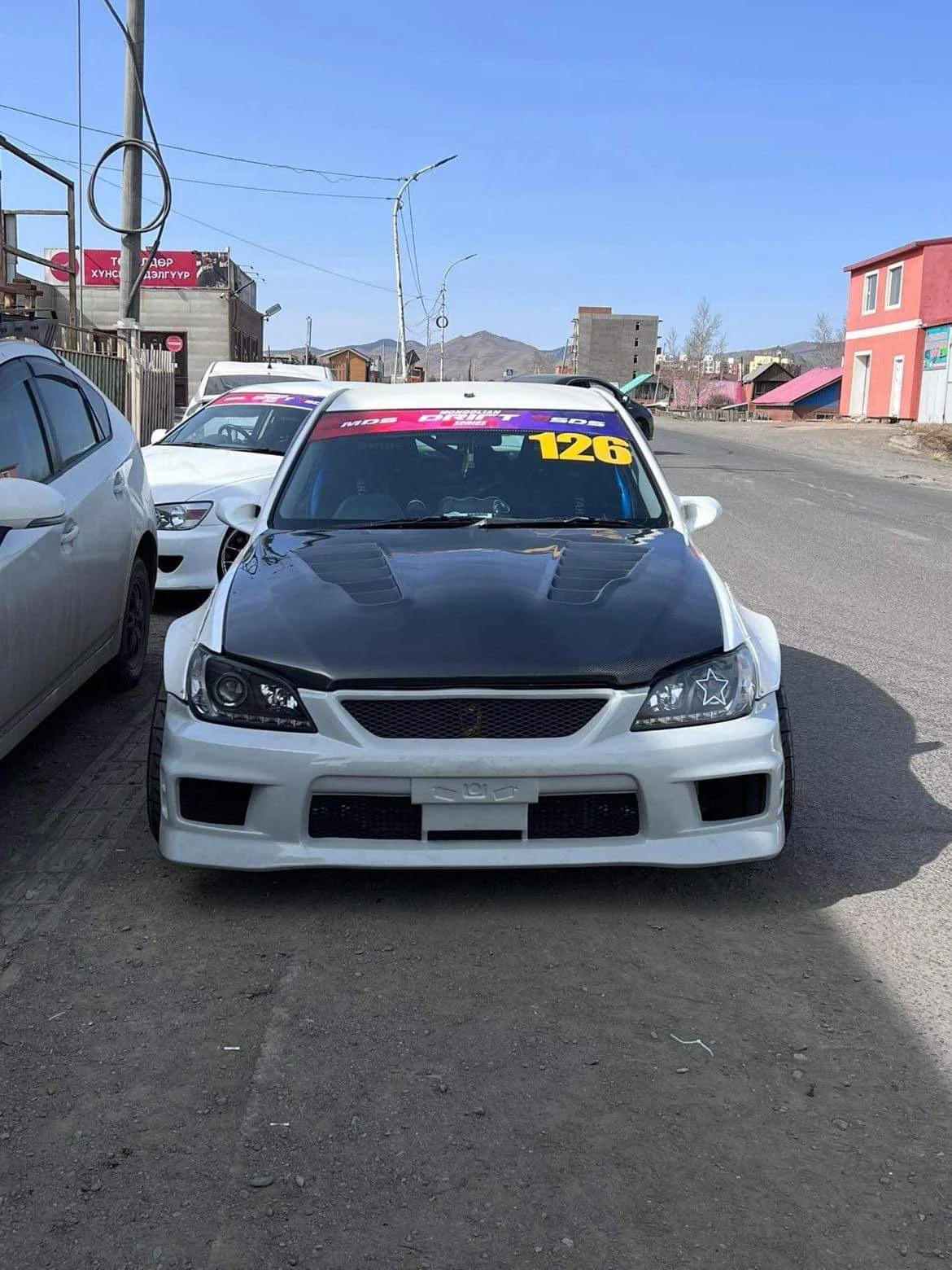 

Suitable for Lexus IS200 modified TRD 2nd generation front bar ALTEZZA ground biting shark 2nd generation large surround