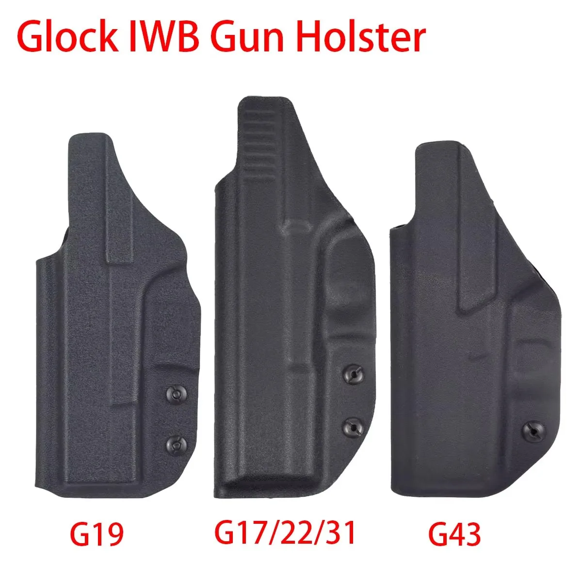 Tactical Gun Holster Wear Resistant Molle Modular Belt Pistol Holster Nylon For Right Handed Shooters Glock 17 19 22 23 31 32 34