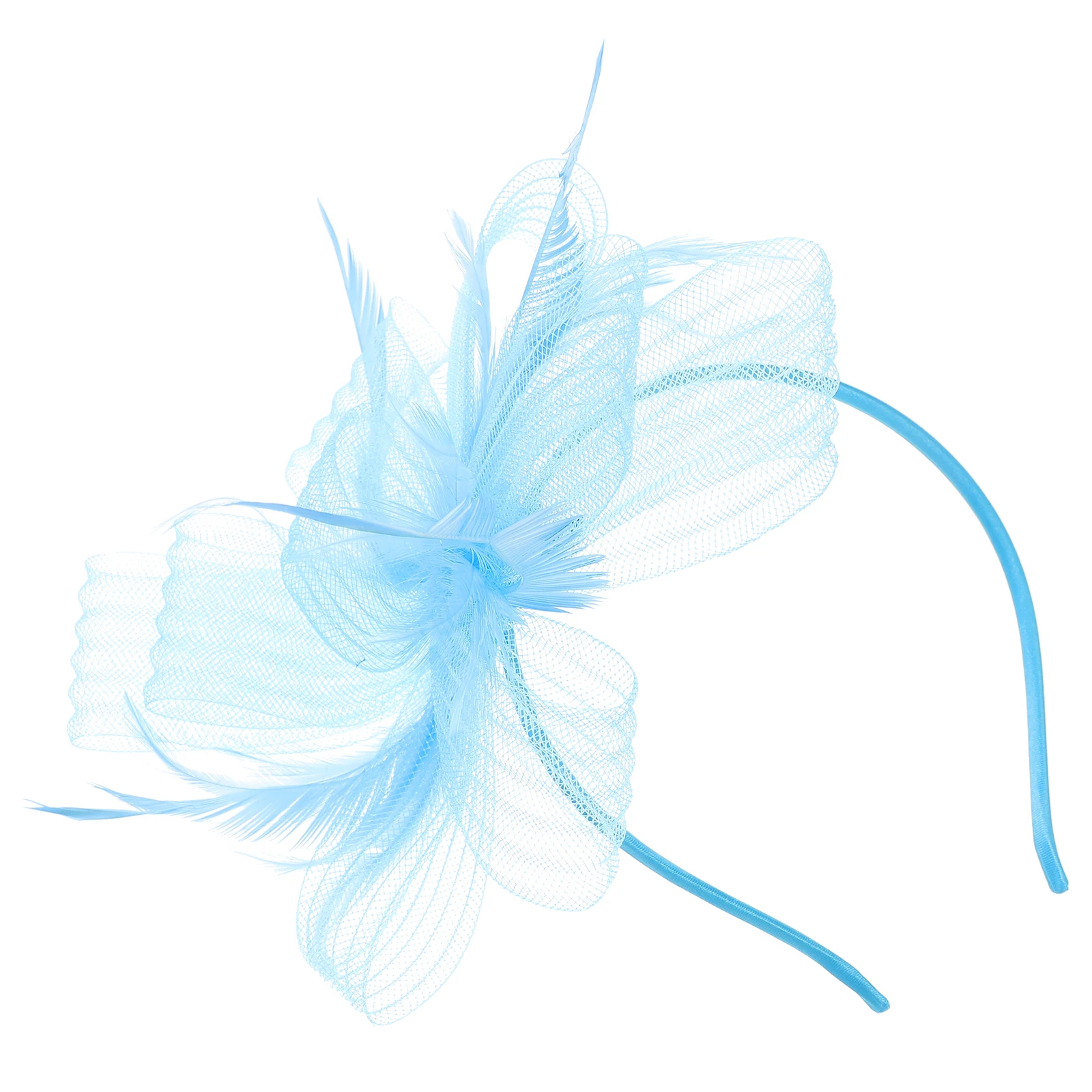 

Elegant Women Fascinator Headband Bridal Tea Party Mesh Headdress Lightweight Comfortable Durable Banquet Wedding Cosplay Stage