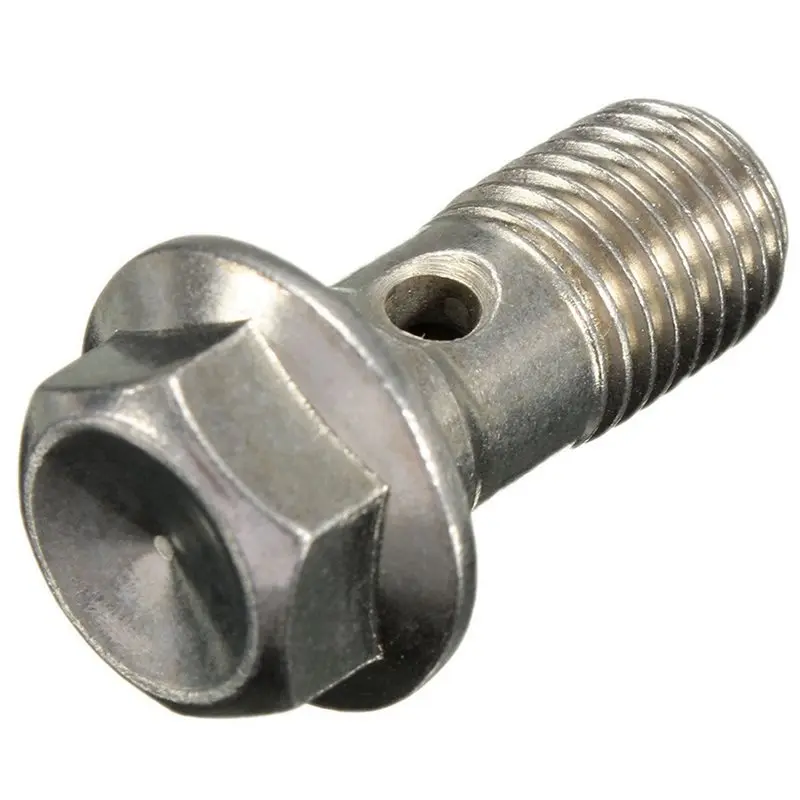 AB33-12X Stainless M10 X 1.25 Banjo Bolts Brake Master Cylinder Screw Brake Hose Caliper Bolt Hydraulic Clutch Screw