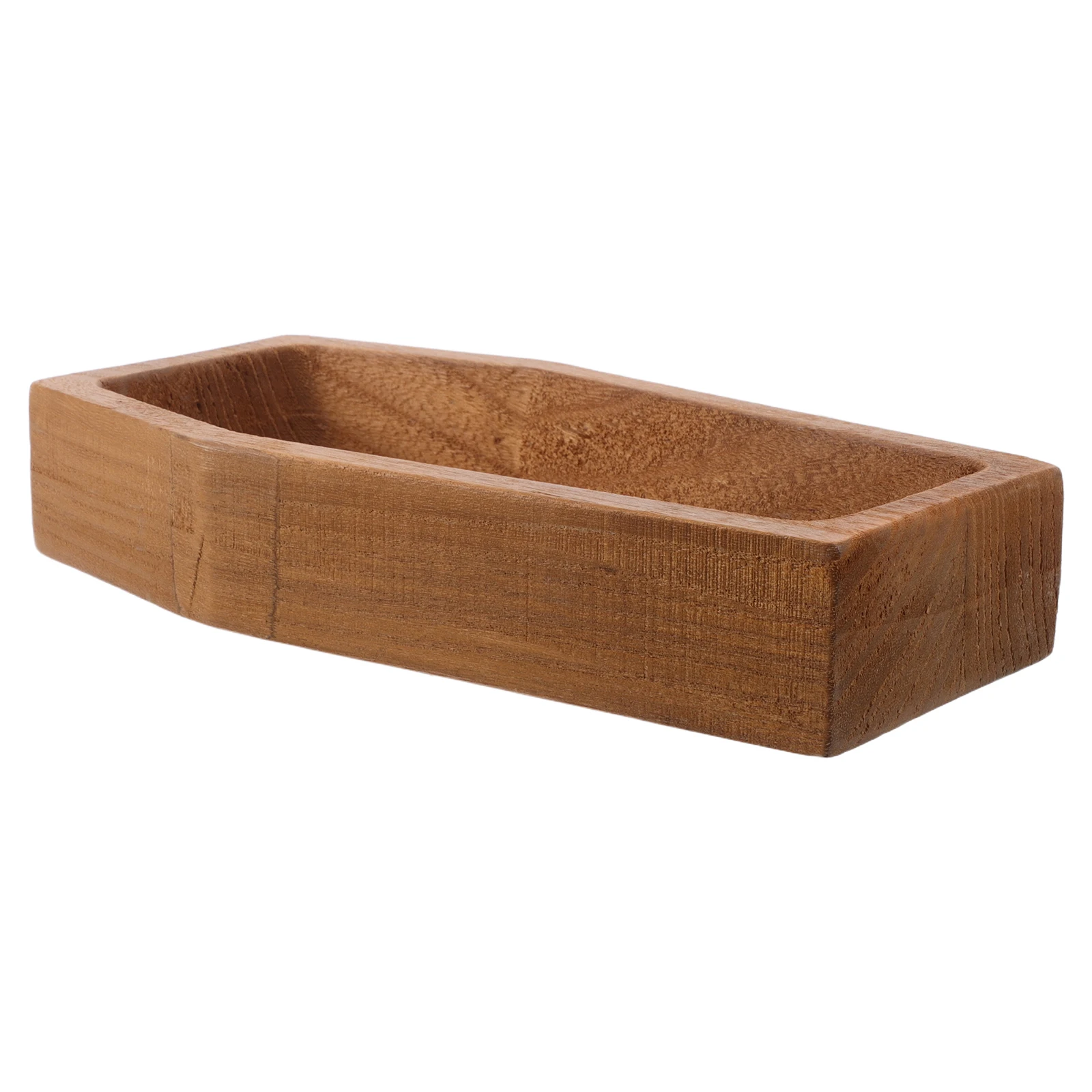 

Coffin-shaped Fruit Tray Halloween Decor Wooden Cheese Platter Snack Decorative