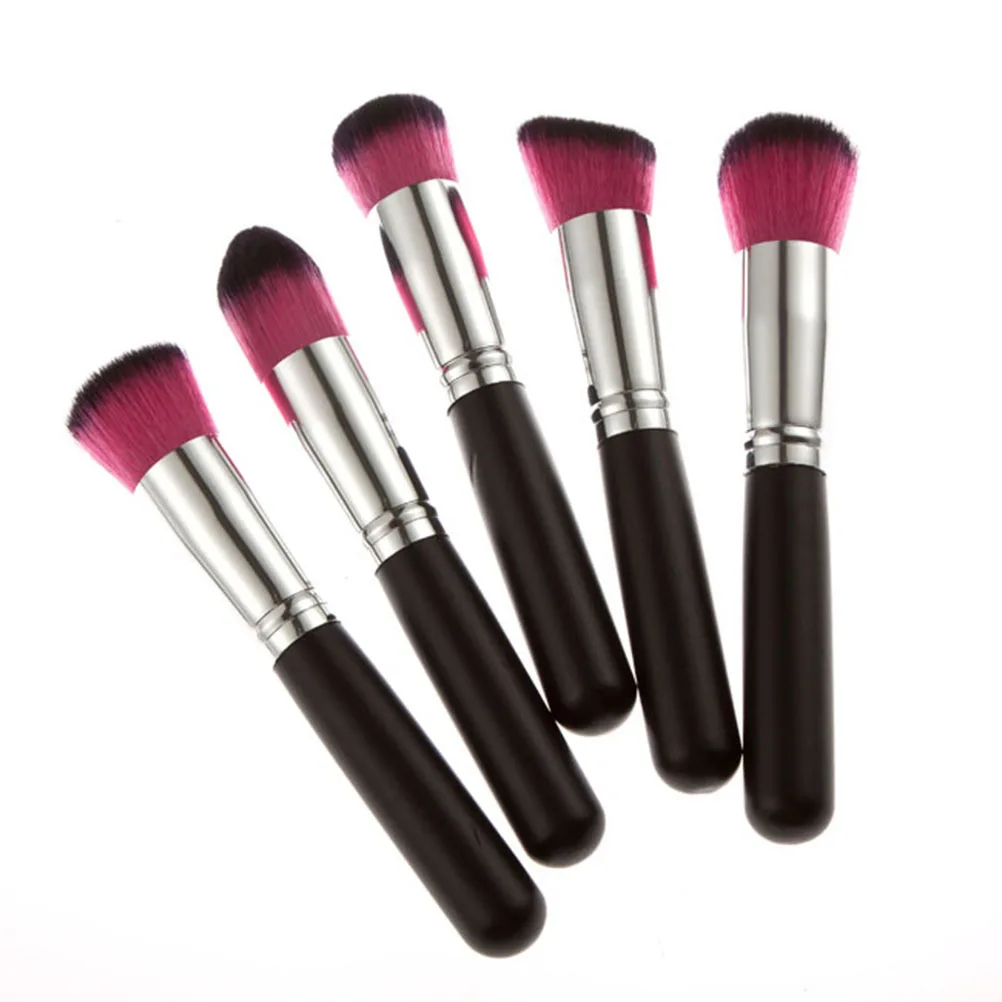 10Pcs Makeup Brush Set Synthetic Hair Professional Brushes Face Eye Foundation Blending Powder Blush Eyeliner Makeup