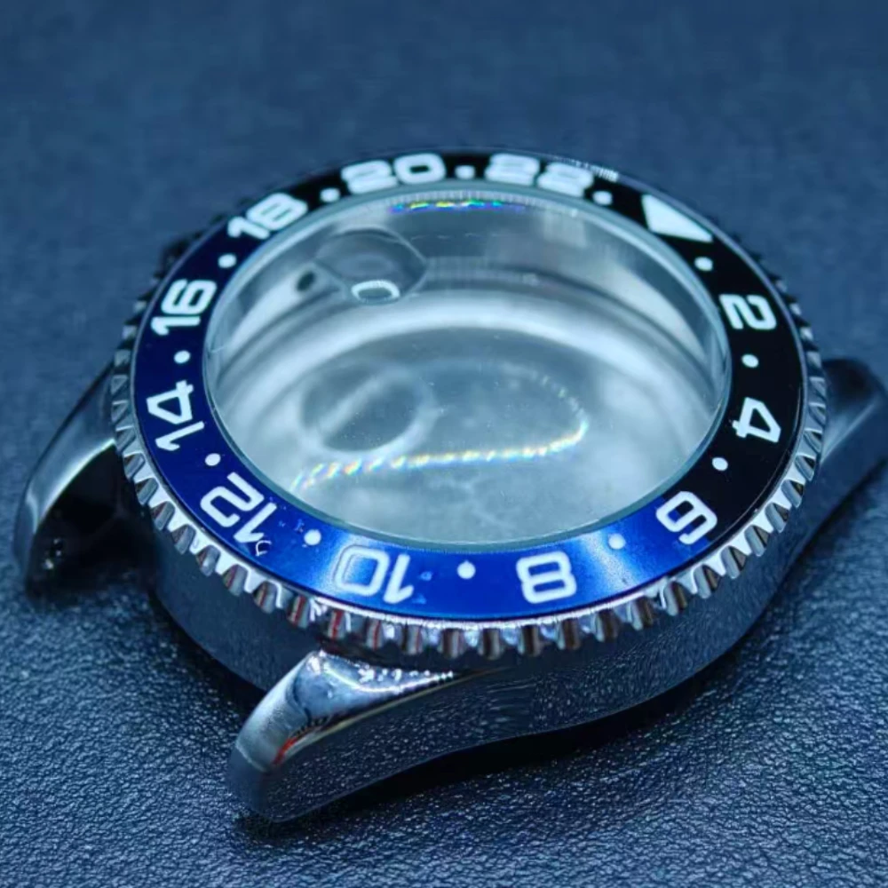 

Корпус часов 40 мм, 43 мм/44 мм, сапфировое стекло, корпус из нержавеющей стали, зеленый светящийся циферблат 28,5 мм, подходит для части механизма NH35 NH36