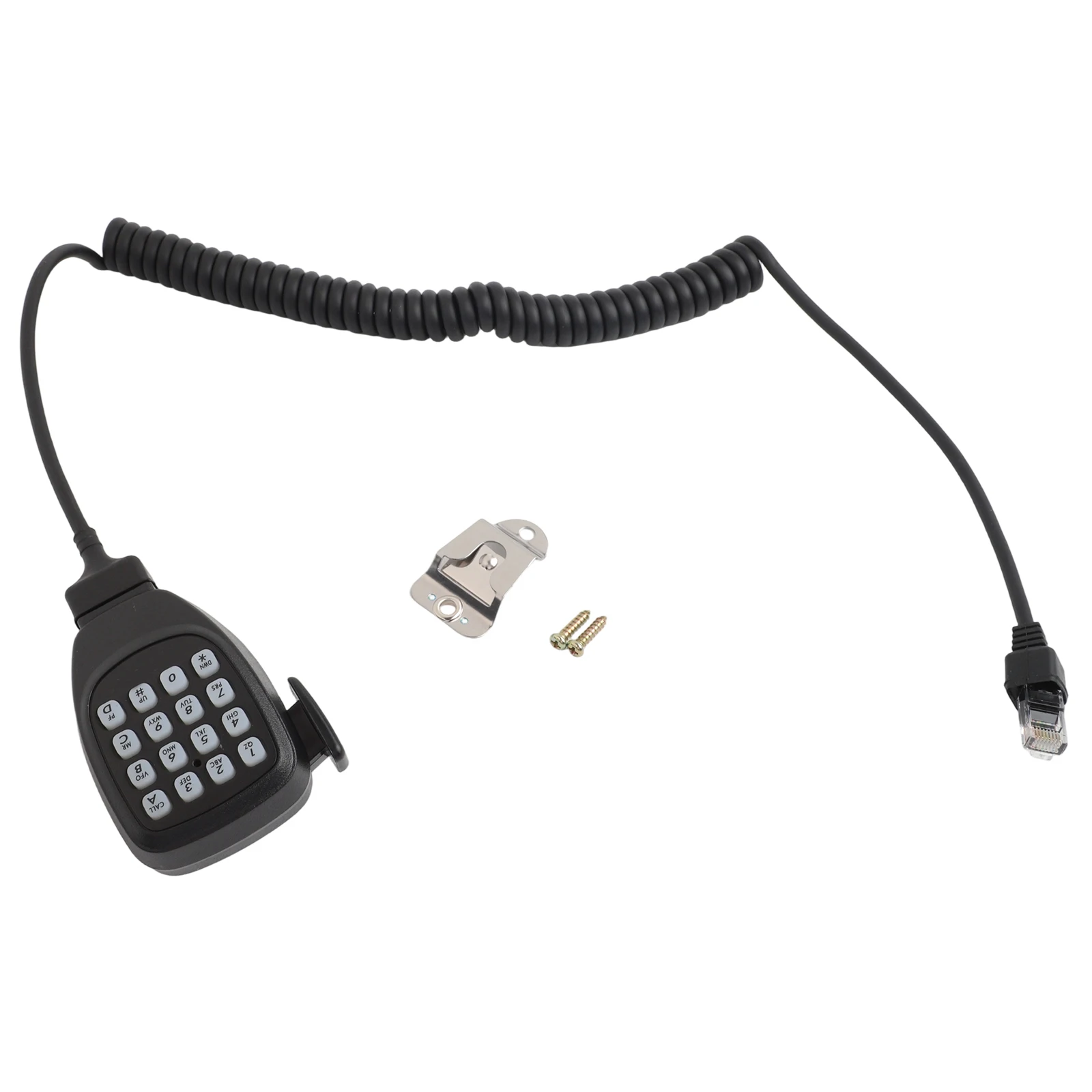 

MC-59 Compatible Microphone for Kenwood TM271A TM281A TM471A TMD710A TMV71A with 5-Foot Shielded Cable and 8-Pin Connection