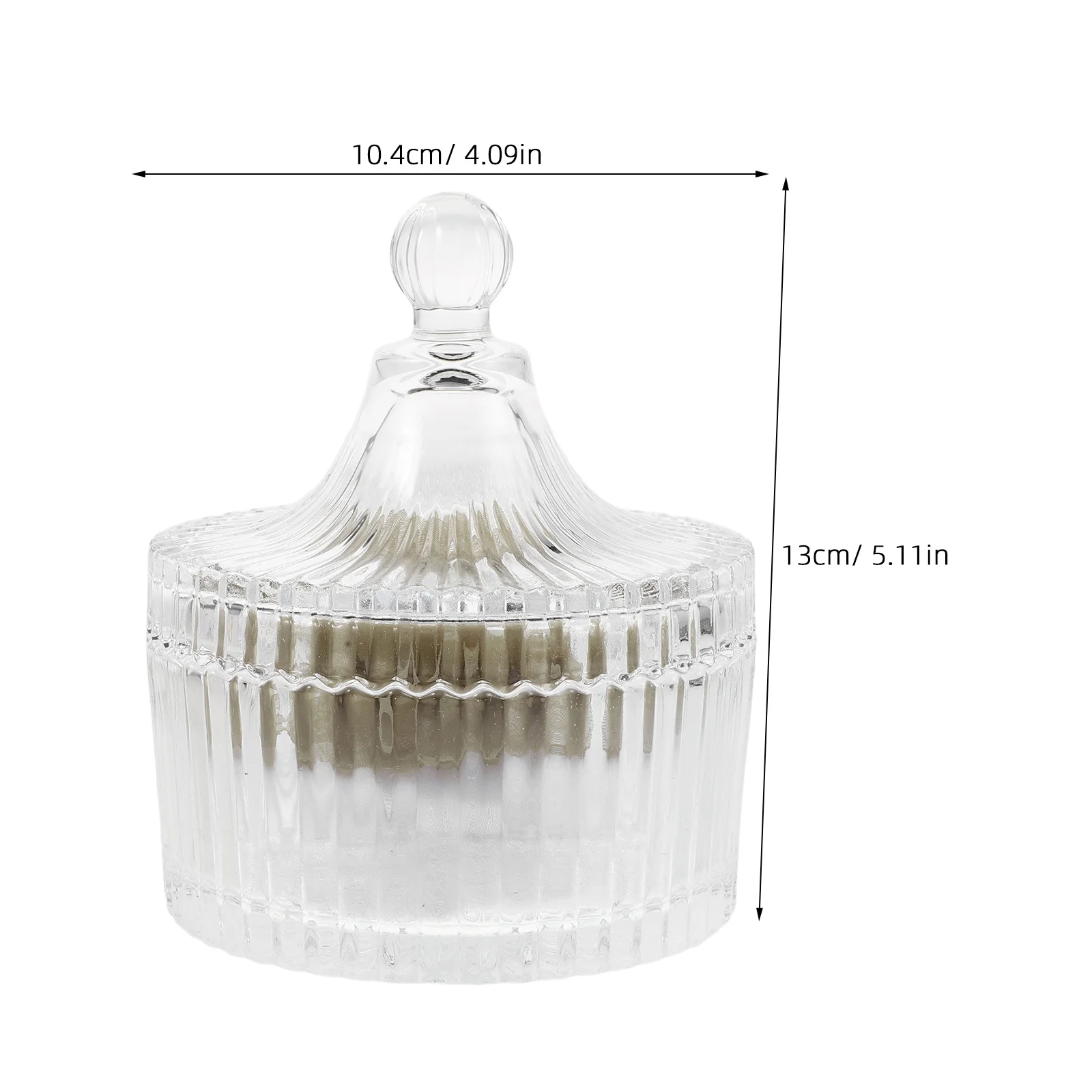 장식용 유리병에 담긴 양면 파우더 퍼프 부드러운 벨루어와 꽃무늬 리본 디자인 얼굴과 몸에 사용하는 대형 그립 어플리케이터