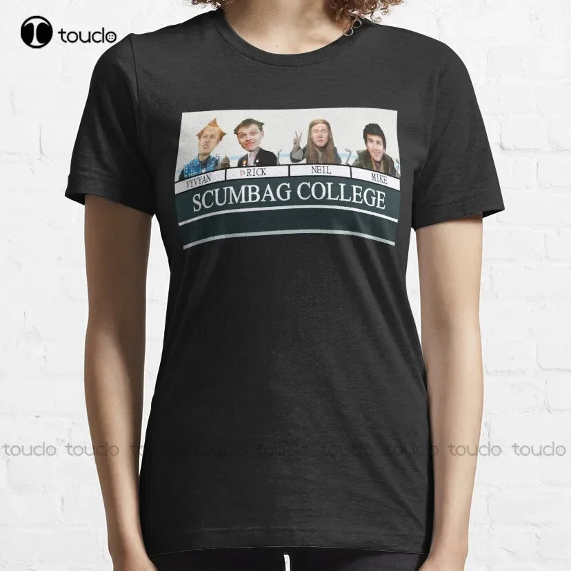 The Young Ones Scumbag College Active T-Shirt Dad Shirt Custom Aldult Teen Unisex Digital Printing Tee Shirt Xs-5Xl Cotton New