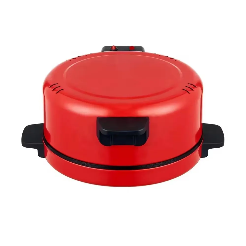 Teglia elettrica per pizza da 2200 W Teglia elettrica portatile da 12 pollici da appoggio per pizza Macchina per bistecche Tostapane Piastra per pizza