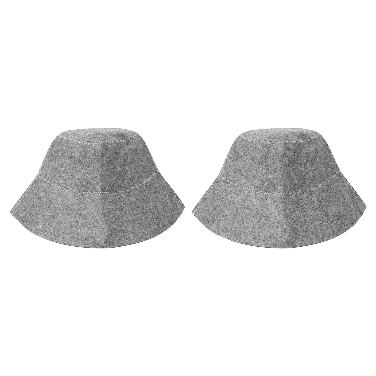 

Thick Felt Sauna Hats - Lightweight, Breathable & Water Absorbent for bath Accessories for women