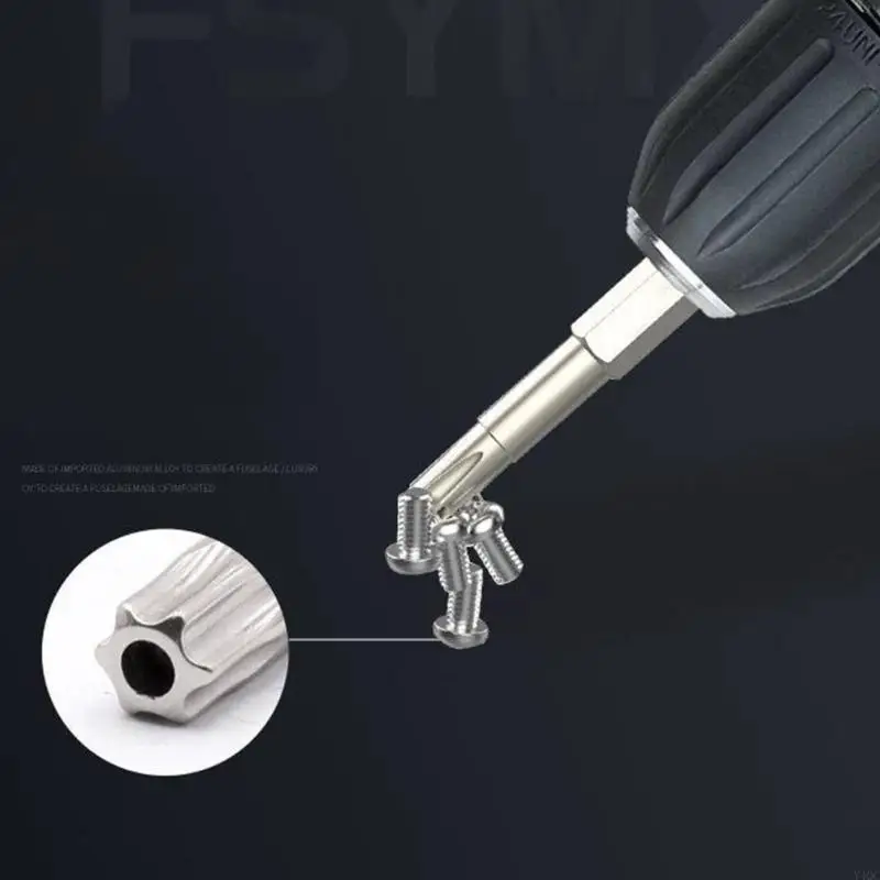 

Blossom Screwdriver 50/75/100mm Security Drill Bit Set for Electric Drill Y4QC