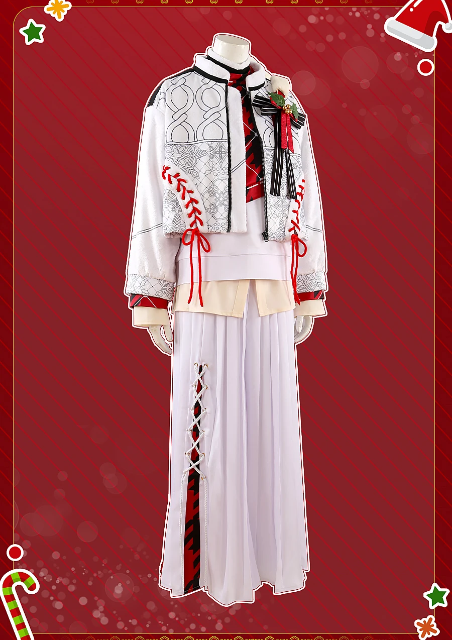 ES Mooyiyi cos Tomoe Hiyori Cosplay Costume Halloween Christmas Role Playing Party Comic Costume ensemble stars Tsukinaga Leo