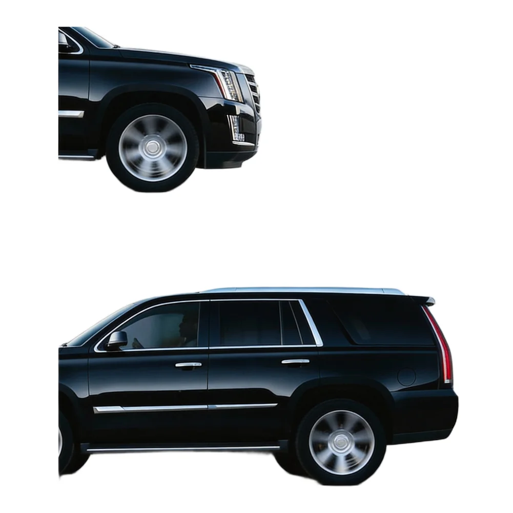 Exterior Door Handle Cover for Cadillac For Escalade 2015 2016 2017 2018 Front Doors Fits OE Part Number 13596115