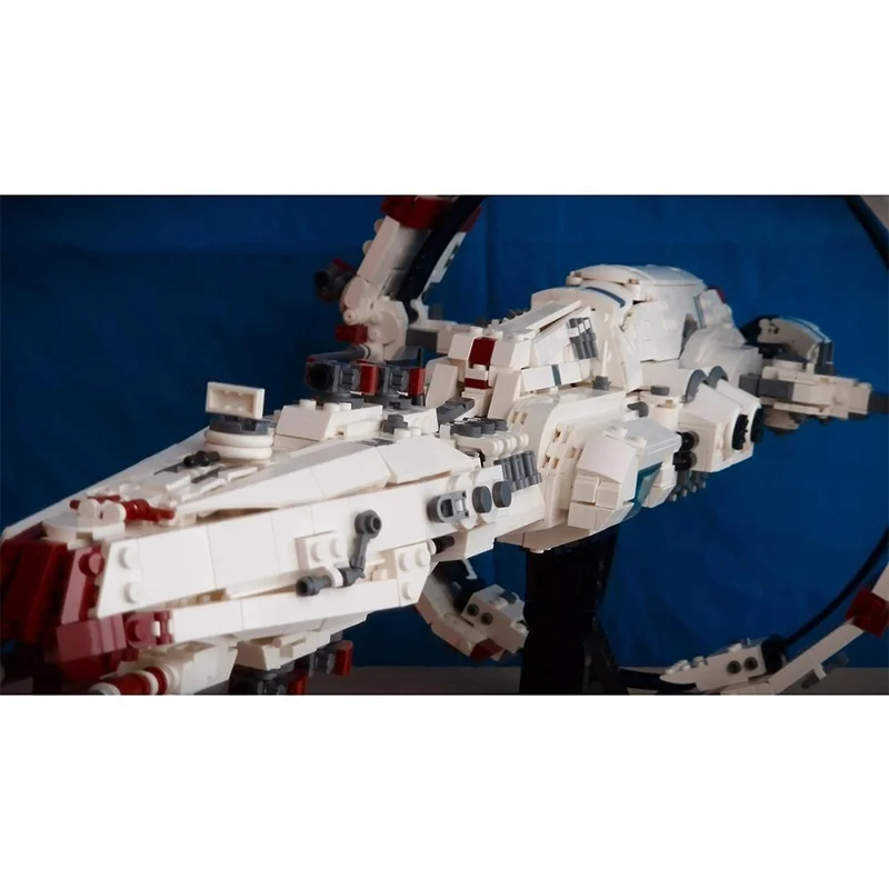 4759 Uds. MOC Stratios Hermanas EVE Cruiser modelo en línea bloques de construcción arquitectura DIY regalos de Navidad juguetes creativos de ladrillos para niños