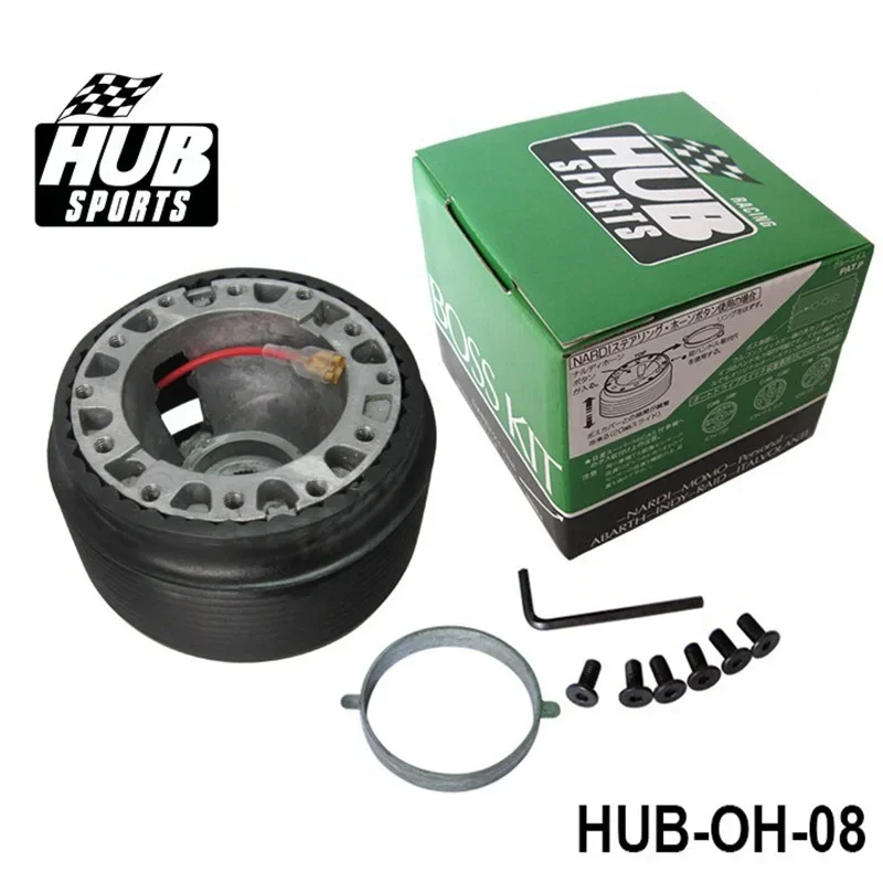 Hub Adapter Boss Kit Aftermarket Steering Wheel For Honda Prelude 88-91/Accord 84-89 Fit 6Bolt 6-Hole Steering Wheel HUB-OH-08