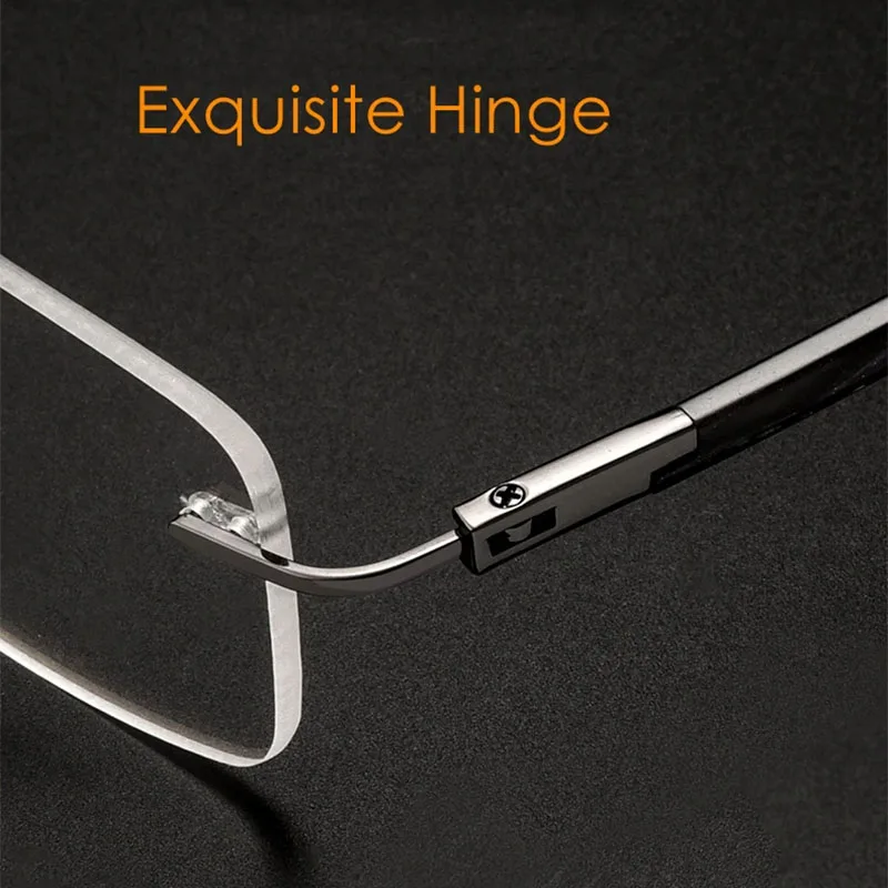 Pure Titanium Glasses Frame for Men For Business Close Reading Glasses Frame Titanium Men High Quality Items Women Miopia Bezel