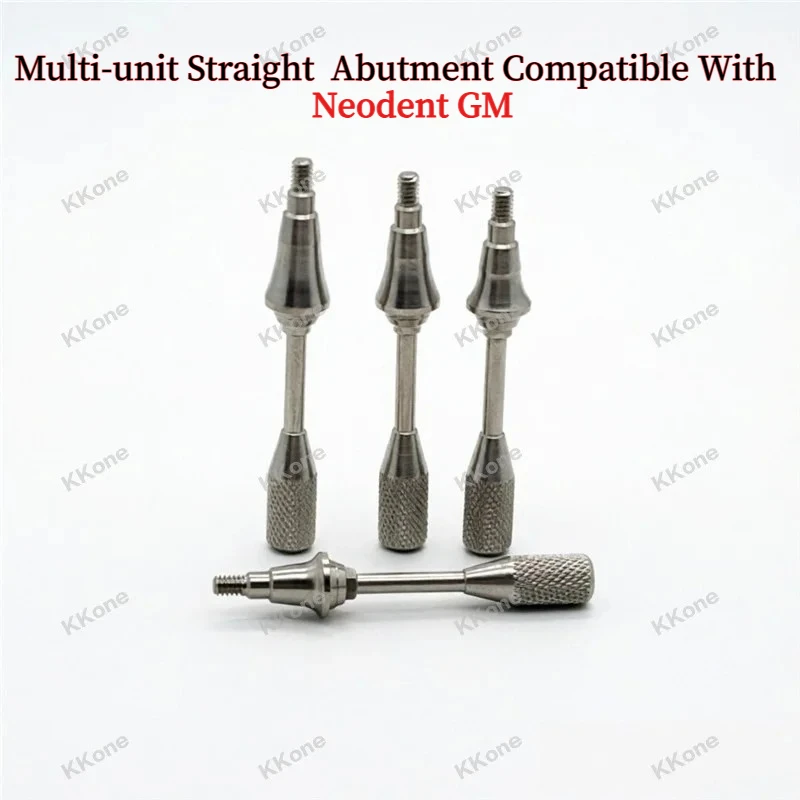 5Pcs   Multi-unit Straight  Abutment Compatible With Neodent GM Implant System Dental Lab Restoration Accessories