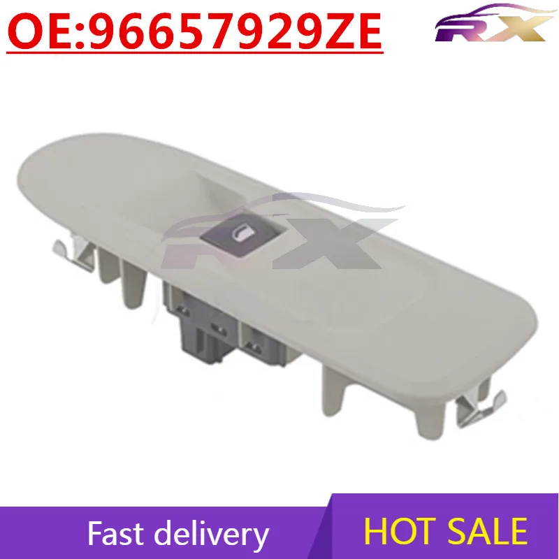 

OEM:96657929ZE Suitable For Peugeot 408 Citroen Auto Parts Dark Gray Windows Glass Lifter Switch
