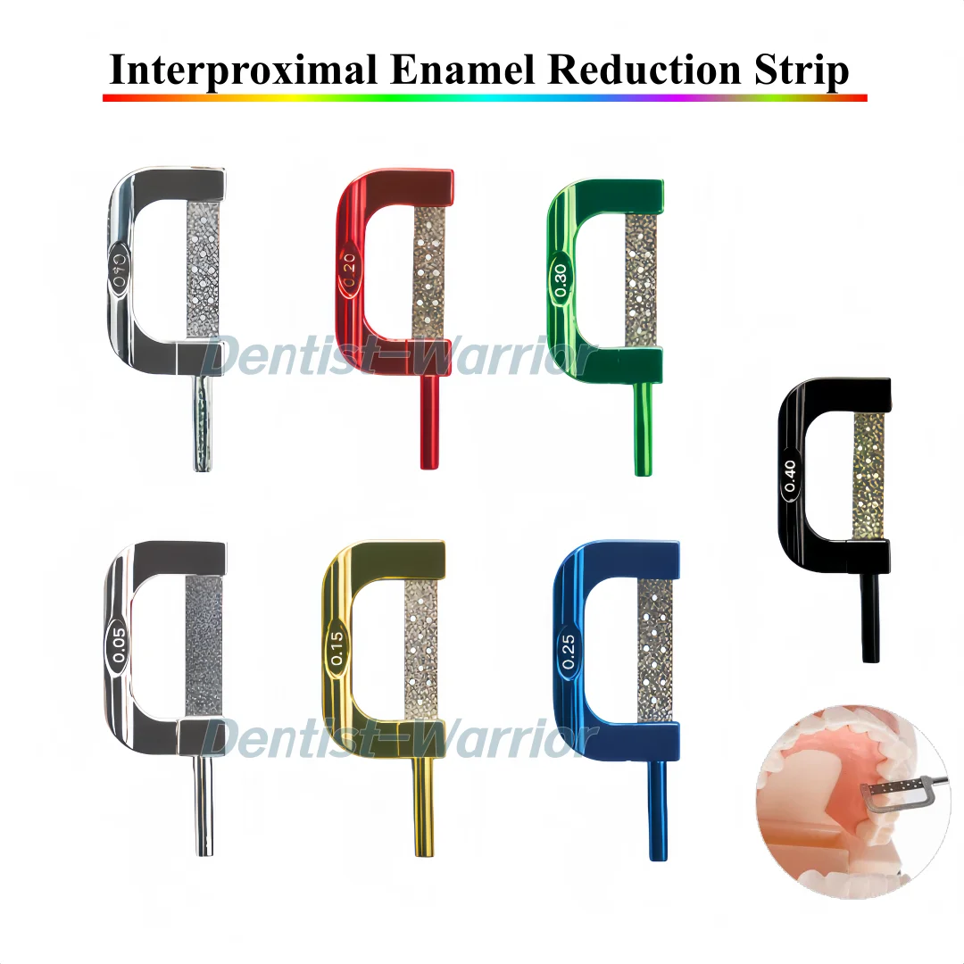 Dental Orthodontic IPR System Diamond Reduction Strip Polishing Saw Interproximal Enamel Finishing Strips