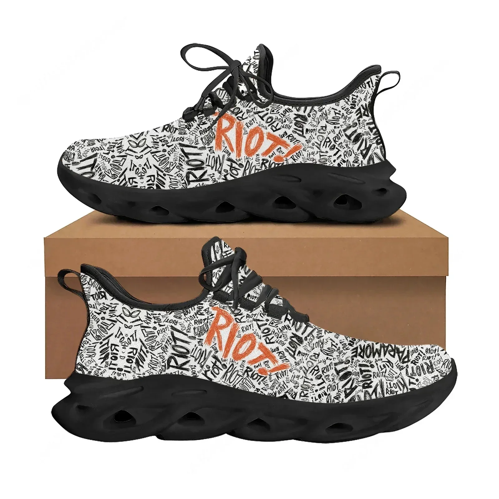 

Paramore Rock Band Pop Sports Shoes Mens Womens Teenager Kids Children Sneakers Casual Custom High Quality Couple Shoes Black