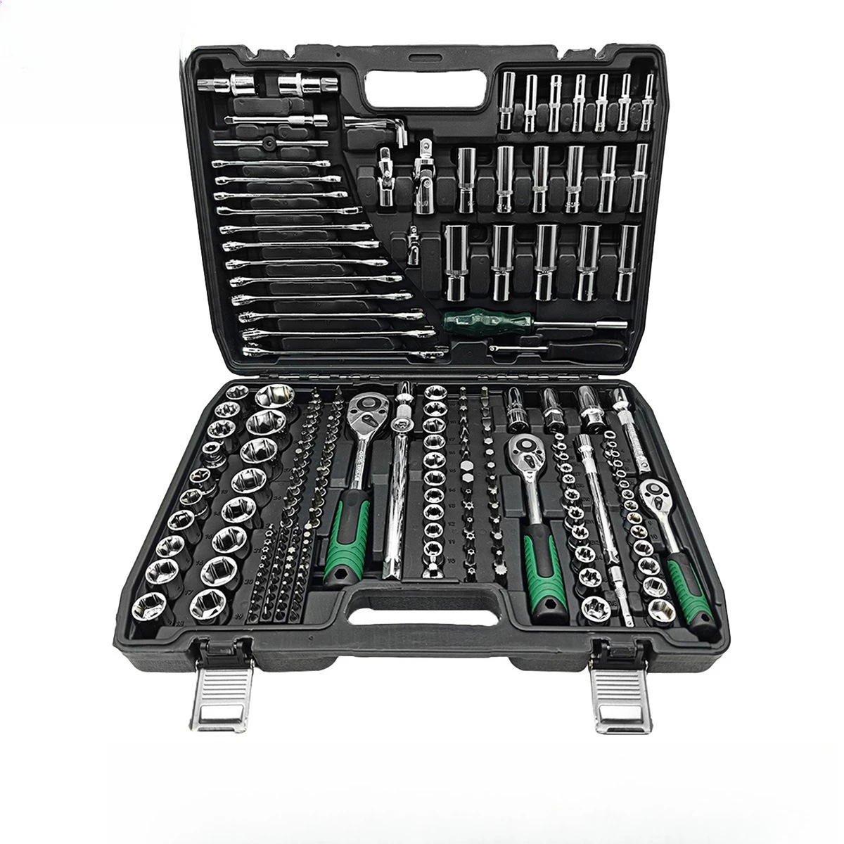 

216-Piece set 172-piece ratchet sleeve quick wrench auto repair wrench batch head maintenance tool set