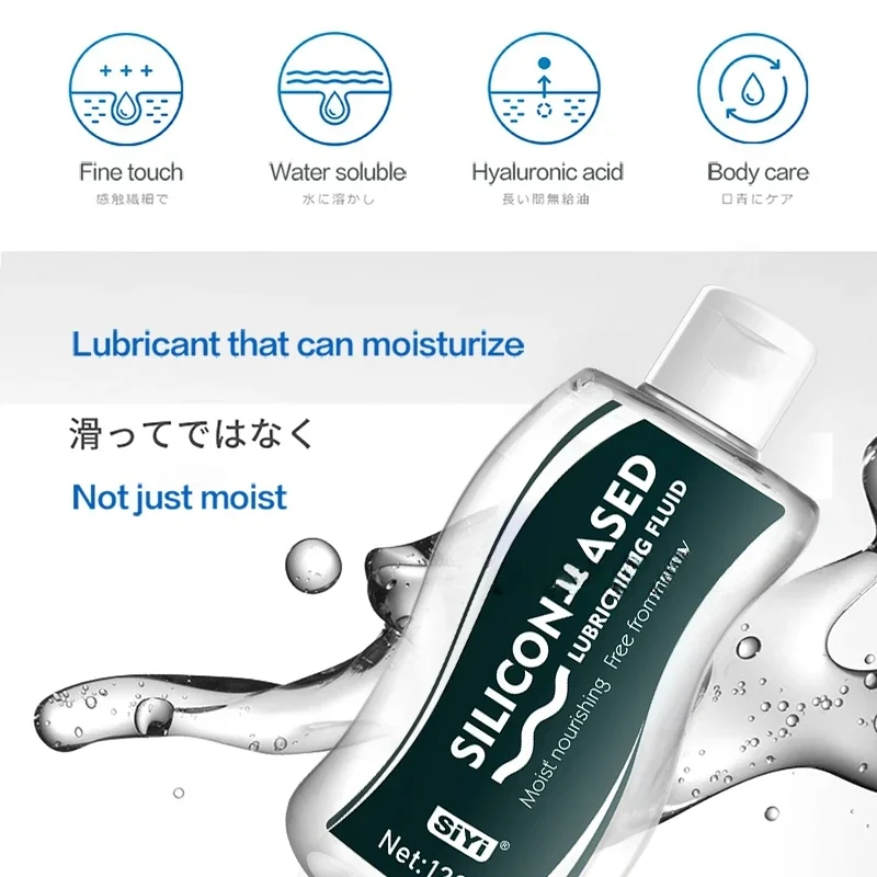 120ml Water Based Lube Liquid Personal Lubricant for Long-Lasting Pleasure for Men, Women and Couples,Travel-Friendly Size