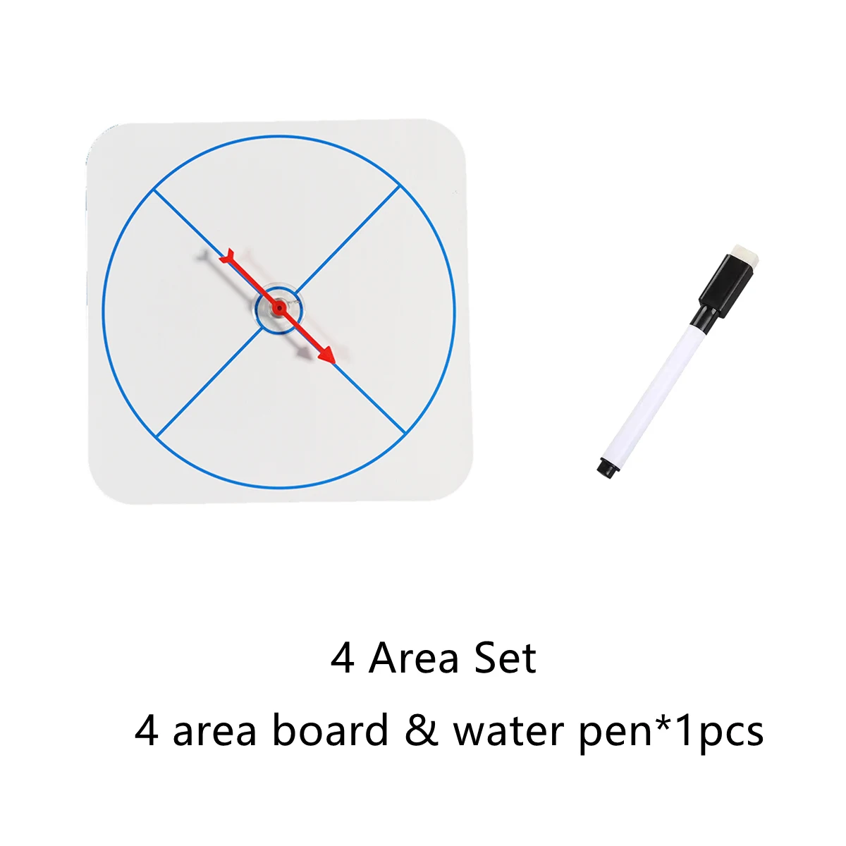 Placa magnética otário spinners ponteiro waterpen conjunto de auxiliares de ensino jogos de rotação jogar classe desenhar lotes aprendizagem palavras matemática brinquedos 25cm