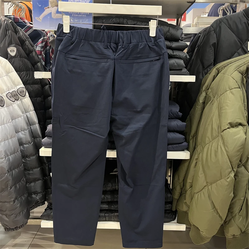 발 남성 슬림핏 캐주얼 팬츠 여름 신상품 9부 스트레이트 레그 스킨 쿨링 비즈니스 캐주얼 패션 청년