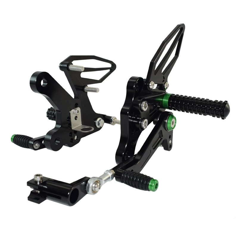 Adjustment Motorcycle Footrests Rearset Rear Footpeg Foot Rests For Kawasaki Ninja 400 Z400 2019-2023 Ninja400 Ninja 250