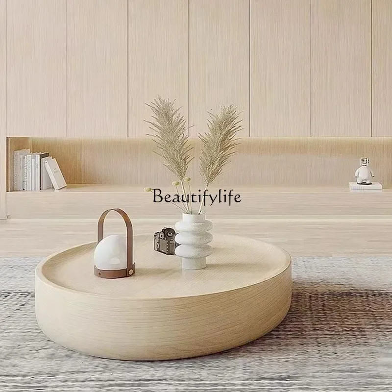 

ls 04Modern simple round coffee table combination living room round coffee table