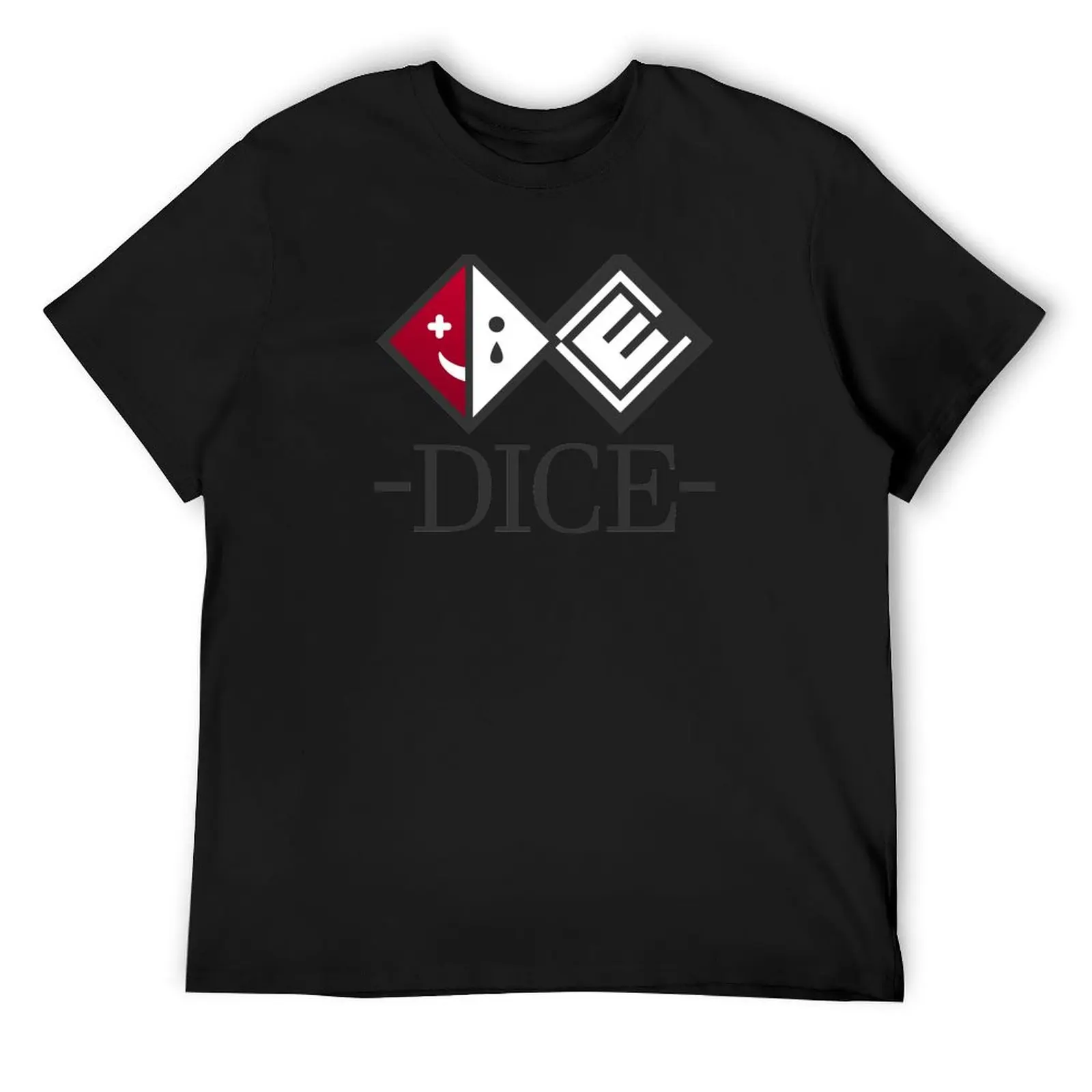 D.I.C.E. Logo T-Shirt for a boy tops anime clothes fitted t shirts for men