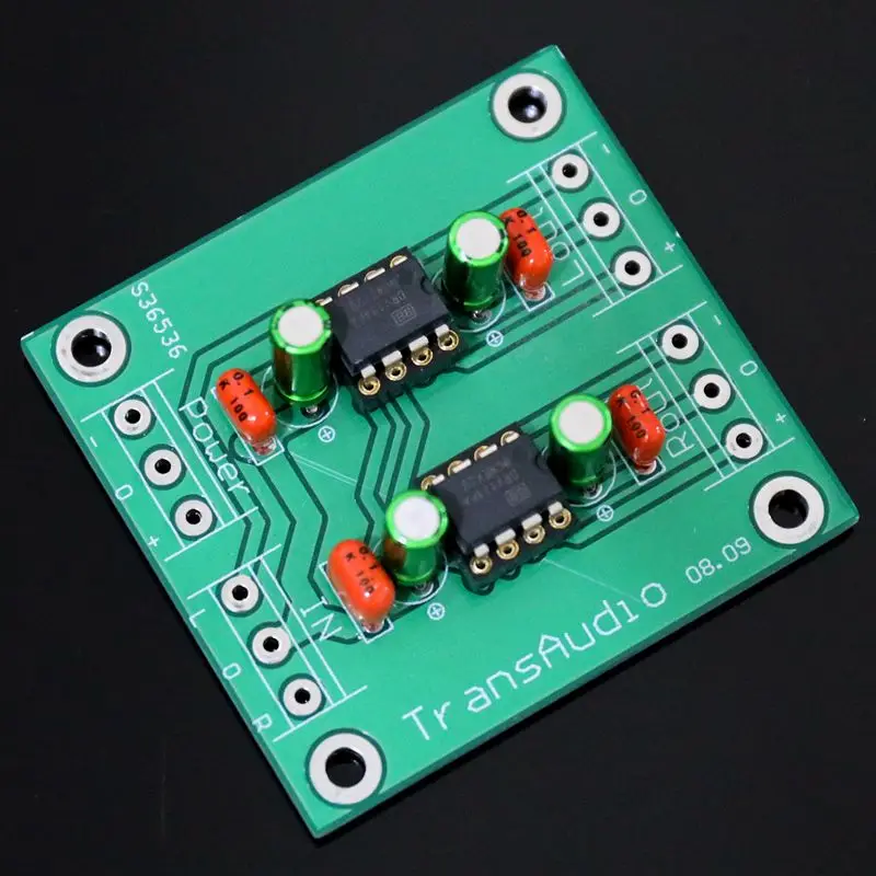 

DRV134PA dual channel single end to balanced finished board