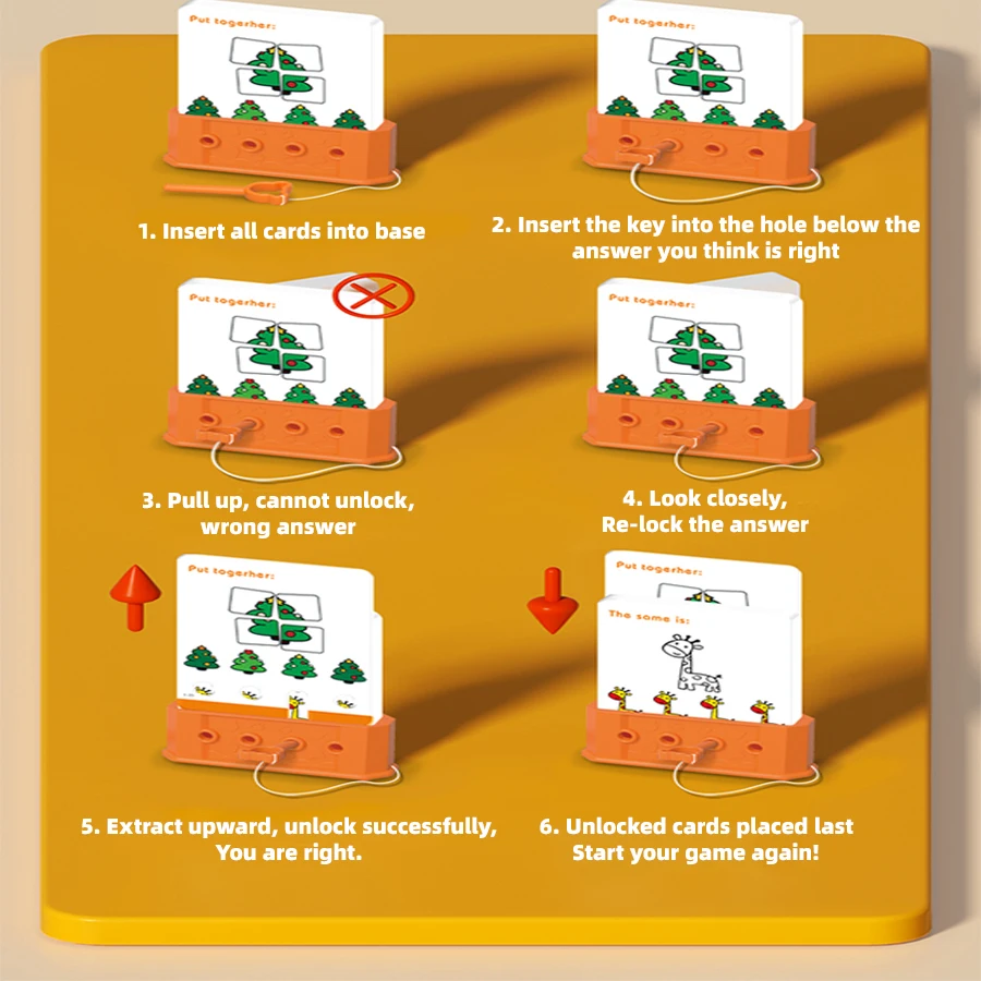 ロジックキーボードゲームおもちゃ、子供用ロジックキーパズルおもちゃ、集中力を向上させる、幼稚園の論理的思考教育ツール