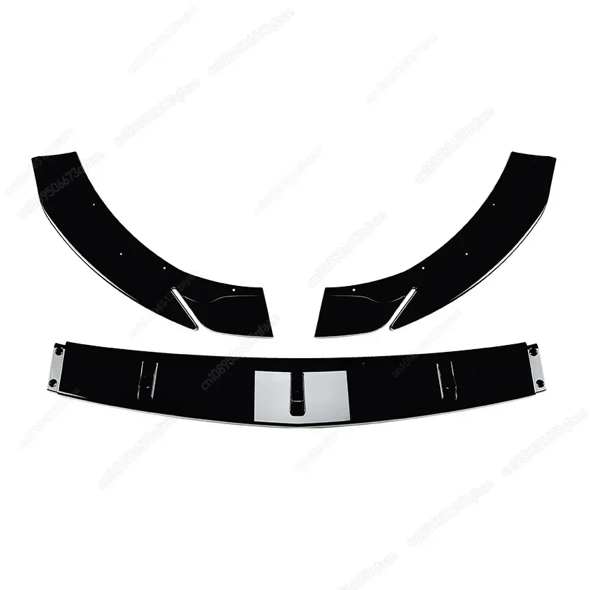 Picture 6: Car Front Bumper Splitter Lip For Mercedes Benz C118 W118 X118 CLA 200 235 CLA35 45 AMG 2023-2025 ABS Diffuser Body Kits Tuning