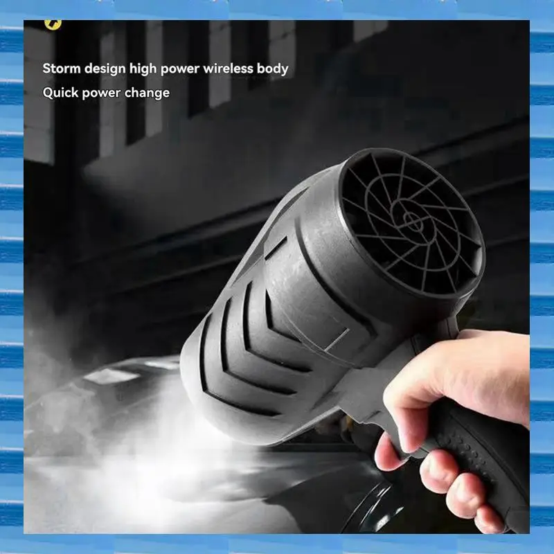 Electric Turbo Jet Fan Portable Handheld Blower Storm Machine Violent Turbo Fan For  21V Battery