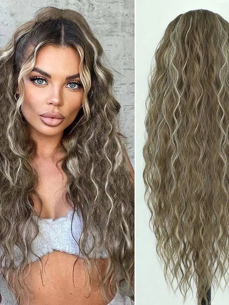 long-clip-in-tail-water-wave-drawstring-natural-hair-extension-exquisite-craftsmanship-chinese-manufacturer