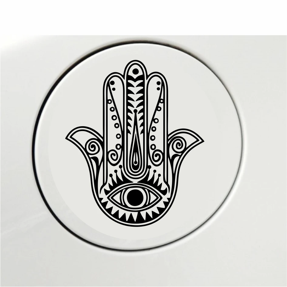 The hamsa hand wall decal sticker , hamsa Vinyl Wall Decal Muslim House Protection Housewares Decor Sticker,IS2011